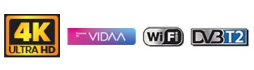 Smart LED TV-icons