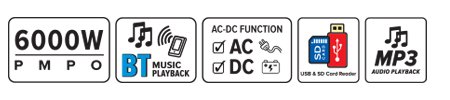 Multi Media Speaker System-icons